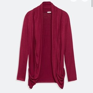 Pixley Deep Red Women's Cardigan